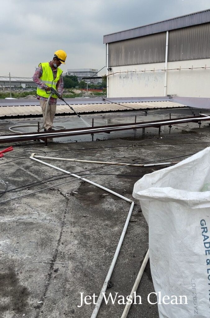 Waterproofing Services Progress