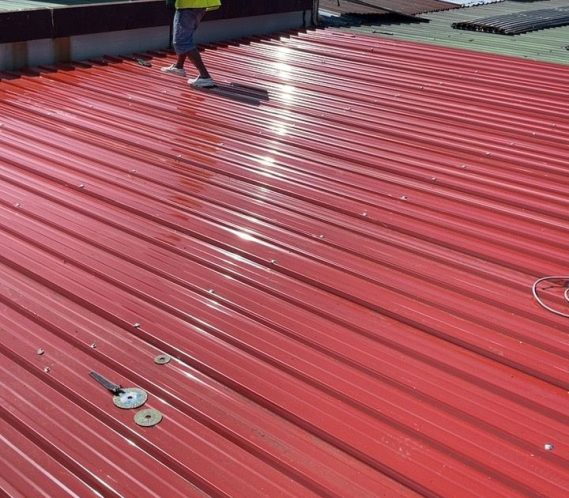 Roofing Service Progress
